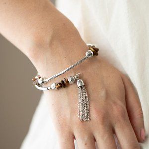 Mineral Mosaic - Brown